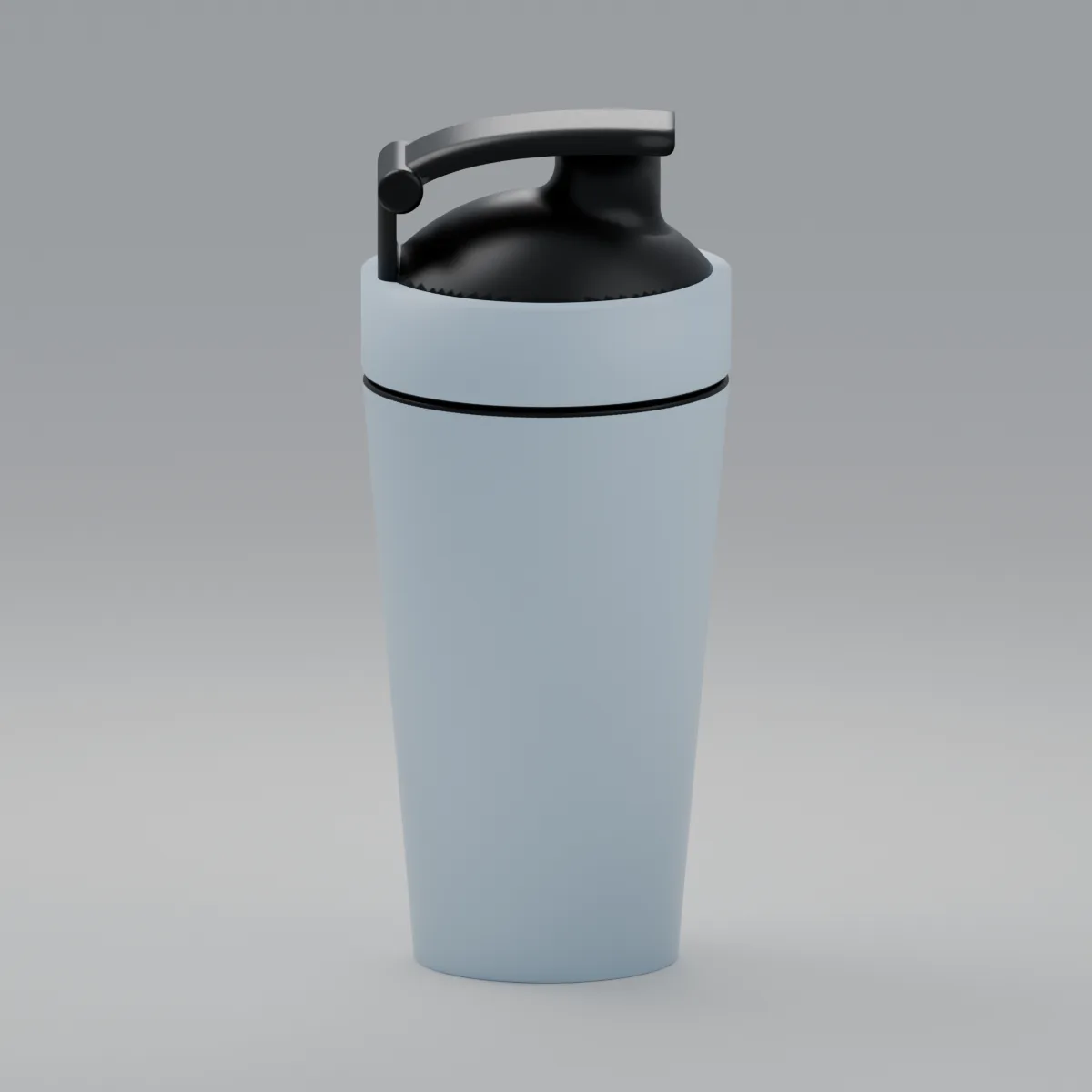 Render 3D — Chaveiro equipamentos de academia (6 peças) — shaker-front