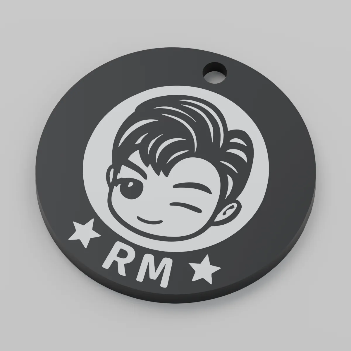 Render 3D — TinyTan RM — uma peça