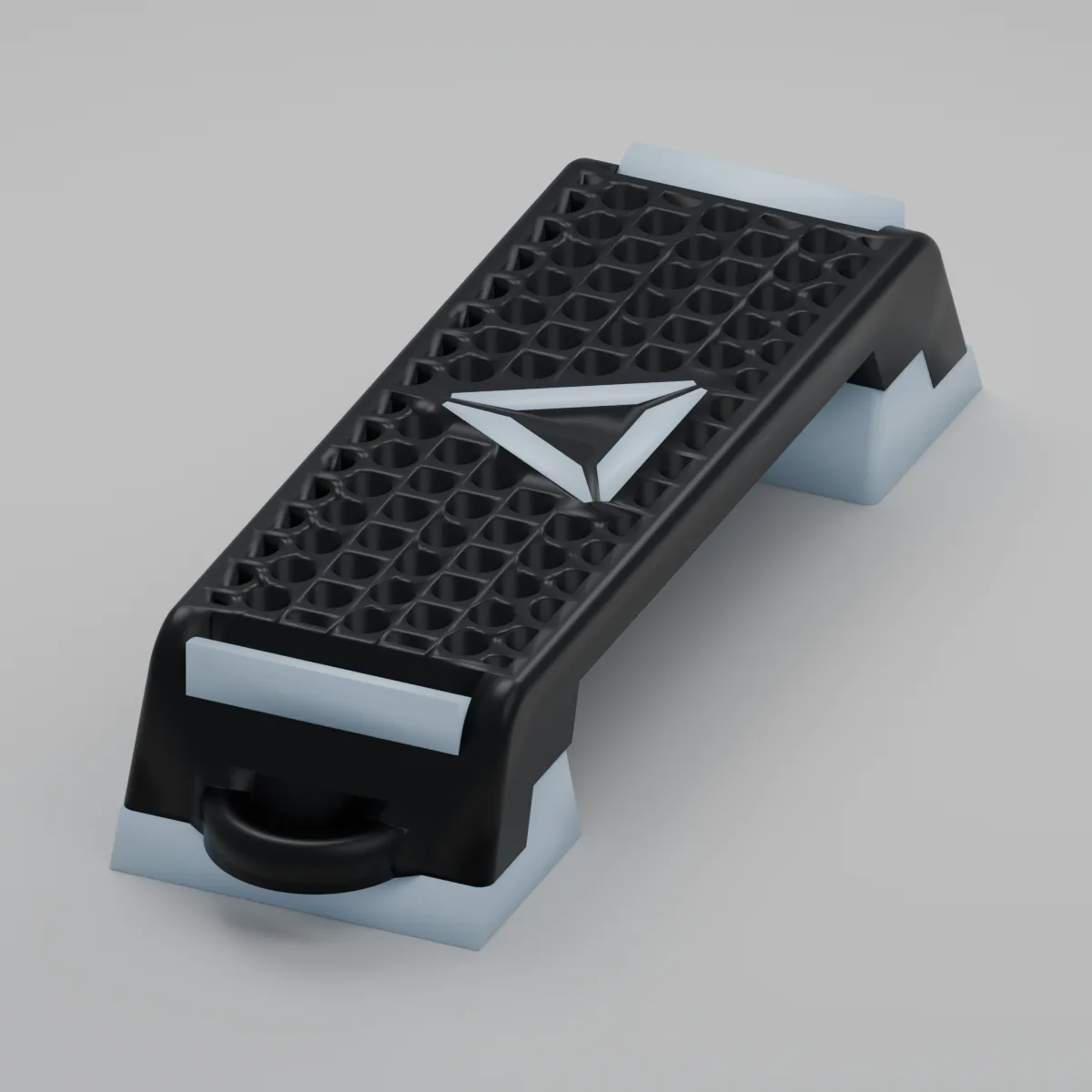 Render 3D — Chaveiro equipamentos de academia (6 peças) — step-hero